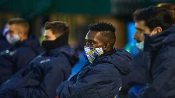 Jugadores del Arandina.