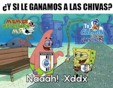 Los mejores Memes del Querétaro vs Chivas