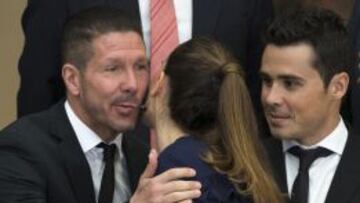 Gómez Noya y Simeone, en los Premios Nacionales del Deporte