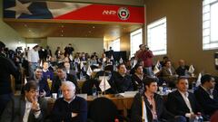 Se realiza el consejo de presidentes en la sede de la ANFP.