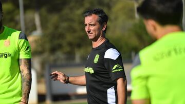 Jandro en un entrenamiento de la semana.