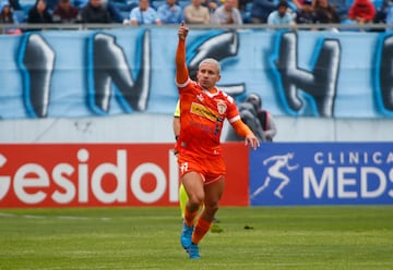 Nahuel Donadell, en un duelo de Cobreloa durante la última temporada.