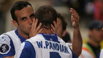 26/04/07 COPA UEFA SEMIFINAL IDA
ESPANYOL - WERDER BREMEN ALEGRIA moises y pandiani