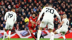 Liverpool de Klopp no pudo derrotar al Manchester United de Erik ten Hag y finalmente reparten unidades en Anfield; los Reds dejan de ser líderes.