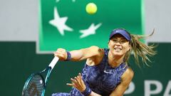 Tennis - French Open - Roland Garros, Paris, France - May 28, 2024  Spain's Paula Badosa in action during her first round match against Britain's Katie Boulter REUTERS/Lisi Niesner