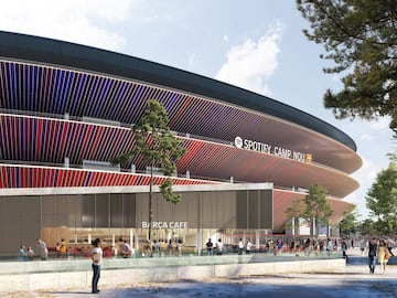 "El Spai Bar?a, m¨¢s que un estadio", as¨ª presenta el F¨²tbol Club Barcelona en su web el proyecto del nuevo estadio. El club catal¨¢n quiere que su nuevo templo se convierta en una fuente de ingresos ofreciendo a algunos aficionados una experiencia 'premium'.