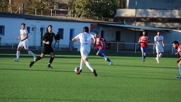 Imagen del partido entre el Villacañas y el Illescas.