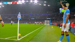 El golazo de Cherki del que Guardiola dice “hasta una mujer ciega sabe que fue fantástico”: alucinen con el golpeo