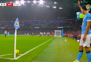 El golazo de Cherki del que Guardiola dice “hasta una mujer ciega sabe que fue fantástico”: alucinen con el golpeo