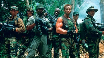 Carl Weathers vs Arnold Schwarzenegger en 'Depredador'