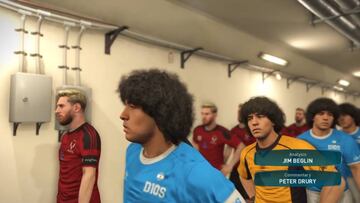 11 Lionel Messis vs 11 Diego Maradonas... Who wins?