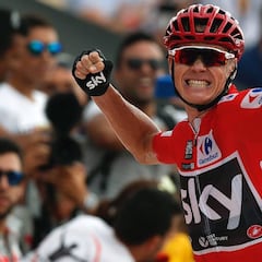 Chris Froome da un golpe de autoridad en la Cumbre del Sol