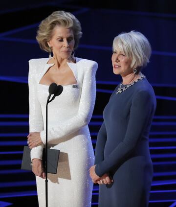 Jane Fonda y Helen Mirren.