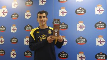 Deportivo de La Coru?a. premio estrella Galicia Villares