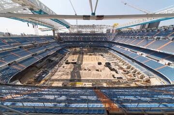 Las imágenes más recientes del Bernabéu a pocos días de su estreno