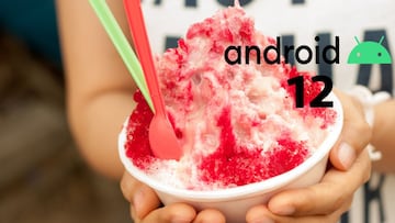 Android 12 se llama Snow Cone, ¿por qué Android usa nombres de dulce?