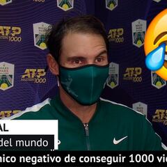 Está muy infravalorado el humor de Nadal: la broma sobre sí mismo de lo malo de llevar 1.000 victorias