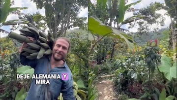 El ‘campesino alemán’ que abandonó su país y montó un bosque autosuficiente en Colombia: “Decidí echar raíces”