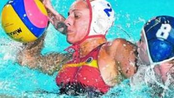 <b>IMPOSIBLE. </b>EE UU demostró estar por encima de las españolas.