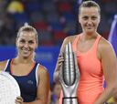 Kvitova arrasa a Cibulkova y se lleva el título en Wuhan