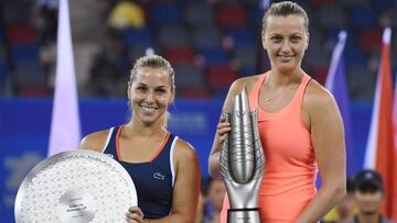 Kvitova arrasa a Cibulkova y se lleva el título en Wuhan