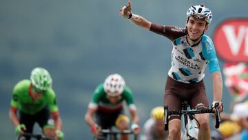 Romain Bardet vence en Peyragudes.