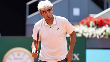 Dani Mérida, en el Madrid Open.