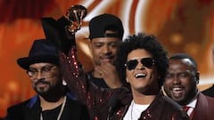 Bruno Mars, el gran ganador de los Premios Grammy 2018