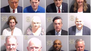 Those charged with criminal interference in the 2020 election have surrendered to law enforcement in Fulton County, Georgia. Here are their mug shots.