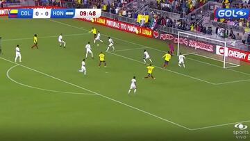 El futbolista que volverá a vestir la camiseta de River abrió el marcador con su selección en el amistoso ante Honduras para preparar las Eliminatorias.