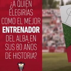 La afición del Albacete elige su 'once' histórico