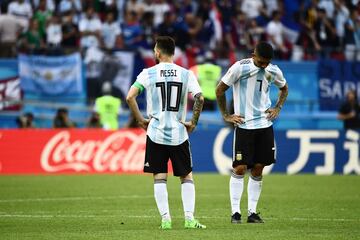 Argentina ran for a total of 94 kilometres as they were beaten 4-3 by France.