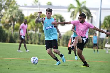 La Selección Colombia continúa su preparación para el amistoso ante la Selección de Paraguay. En la jornada de este miércoles realizó fútbol en la sede del Inter de Miami.