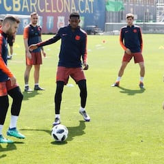 Rakitic se suma al grupo y Busquets jugará la final