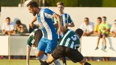 Matías Vargas es baja en el estreno europeo del Espanyol