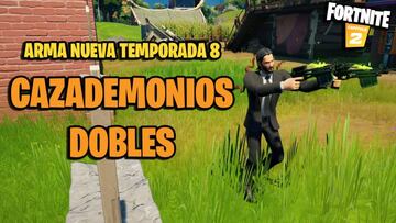 Ballestas Cazademonios Dobles en Fortnite: d&oacute;nde encontrarlas y qu&eacute; hacen