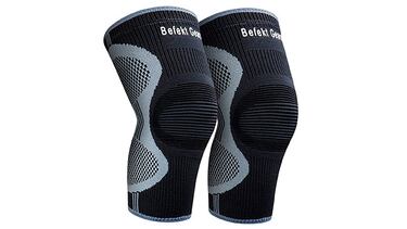 Estas rodilleras deportivas transpirables ayudan a aliviar dolores y lesiones por compresión