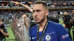 Hazard supera a Jovic como el mejor de la Europa League