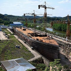 China replica el Titanic
