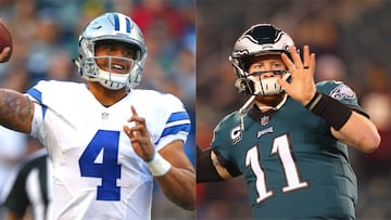 Cousins y Wentz tienen la presi&oacute;n de llevar a sus equipos a Playoffs; Prescott espera su contrato y Flacco quiere revivir su carrera en Denver.