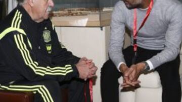 Del Bosque visitará Alemania para ver este sábado en directo el Dortmund-Bayern Múnich y para reunirse con Pep Guardiola y hablar de Thiago y Bernat.