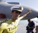 Contador: "Me he desgastado mucho, pero así cojo rodaje"