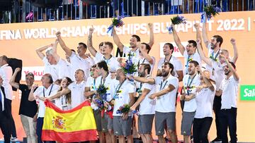 La Selección masculina de waterpolo.