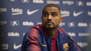 22/01/19 PRESENTACIÓN DE KEVIN PRINCE BOATENG CON EL BARCELONA
