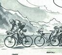 Fausto Coppi no respetó a Bartali en el Tour 1949