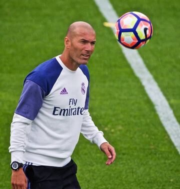 Real Madrid's, Zinedine Zidane