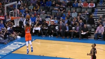 Westbrook no falla: ¡42 puntos para reventar a Portland!