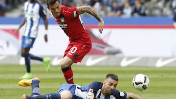 Charles Aránguiz despidió la temporada con un gol en Bayer