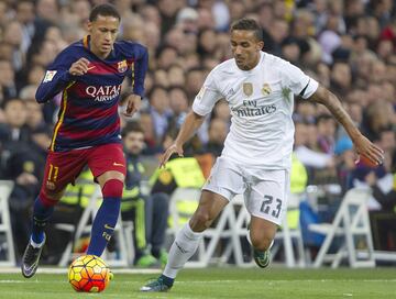 El brasileño jugó en el Barcelona desde 2013 hasta 2017. Su participación el los Clásicos fue una tortura para los defensas madridistas.