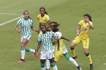 . El equipo antioqueño aseguró la clasificación a la siguiente ronda de la Liga Femenina tras llegar a 21 puntos y quedarse con el segundo puesto. Goles de Maria Fernanda Agudelo. 